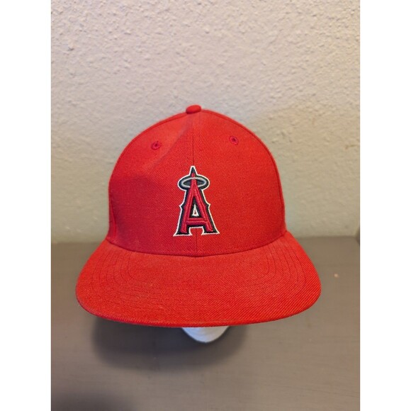 47 Brand MLB LA Angels Red Hat Fitted Cap Baseball Game Day Genuine Merchandise - Picture 13 of 13